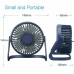 wigeroc Portable Desktop Mini Fan - Quiet and Compact Personal Fan for Home, Office, and Travel, USB Powered